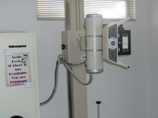 Our office features state of the art digital xray